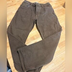 Abercrombie & Fitch Brown Denim Jeans | The 90’s Straight Ultra High Rise Jeans